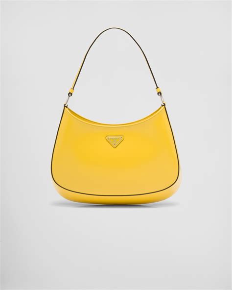 prada hobo bag yellow|Prada cleo hobo shoulder bag.